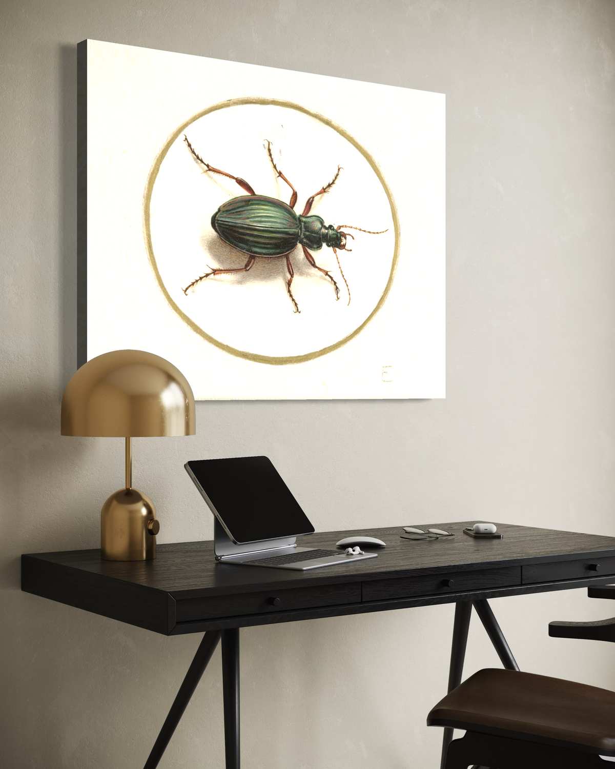 Canvas - Jan Augustin van der Goes Beetle