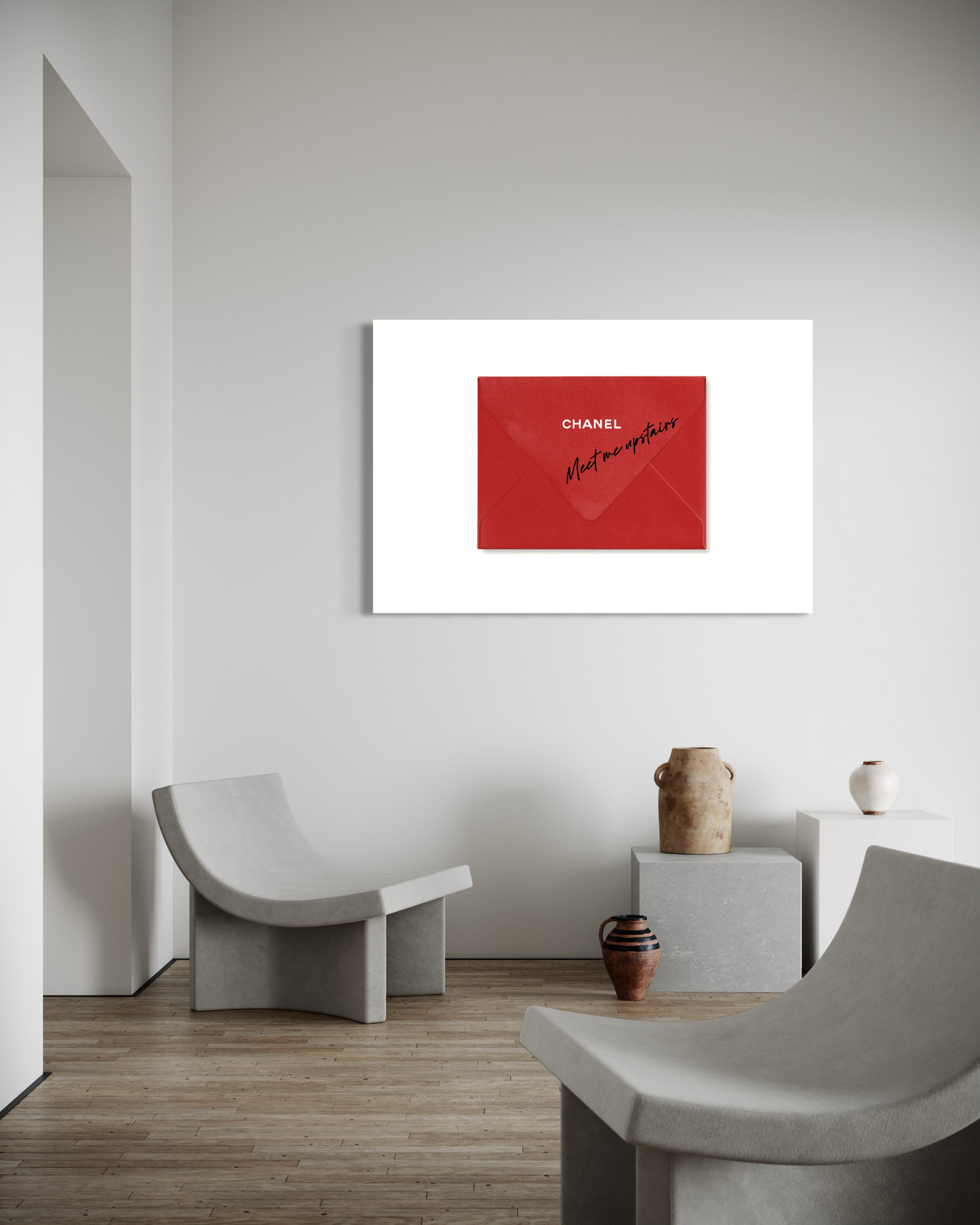 Cuadro Canvas – Carta Chanel