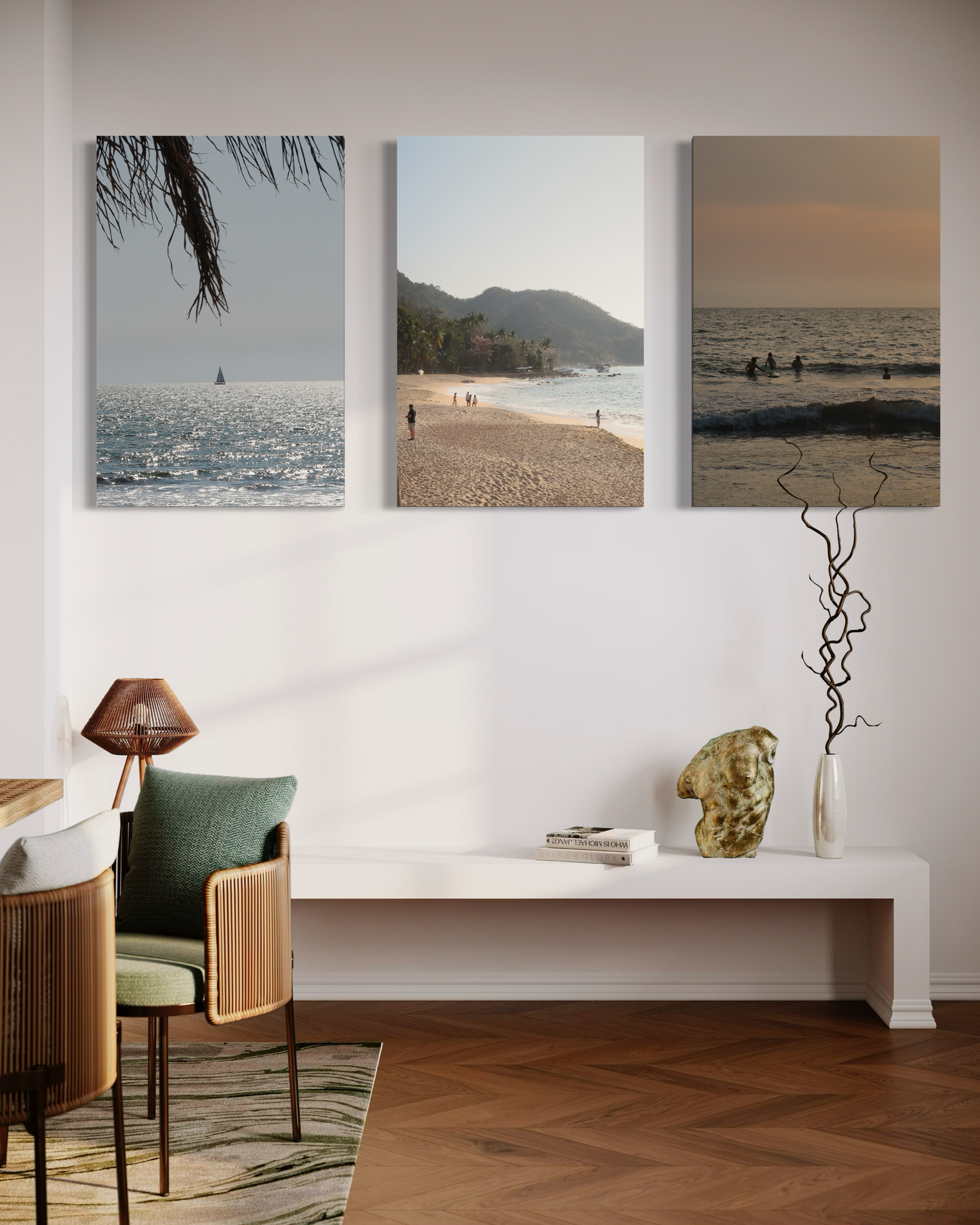 Set de 3 Cuadros Canvas – Vallarta