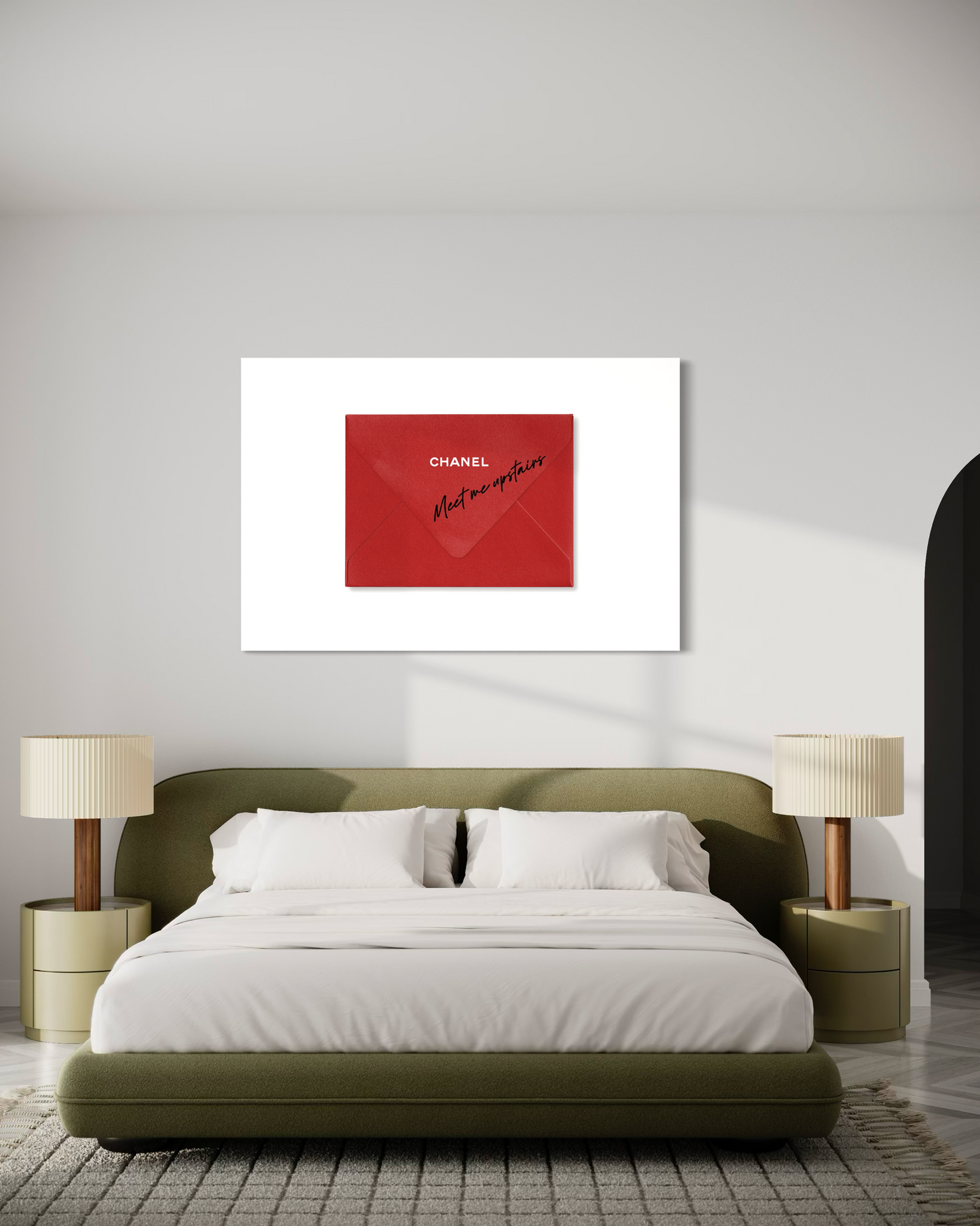 Cuadro Canvas – Carta Chanel