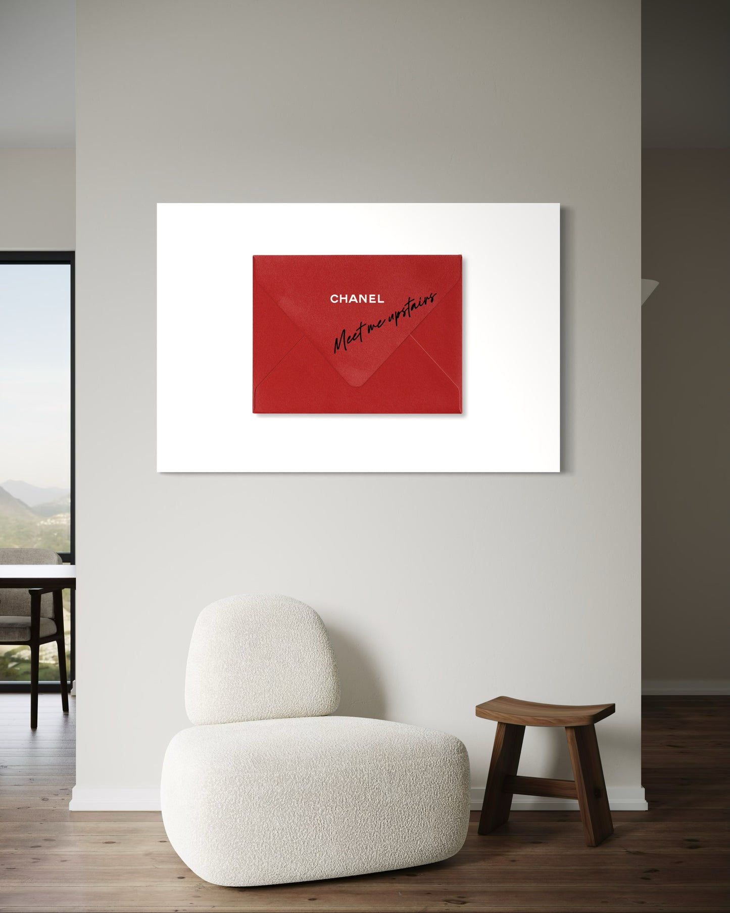 Cuadro Canvas – Carta Chanel