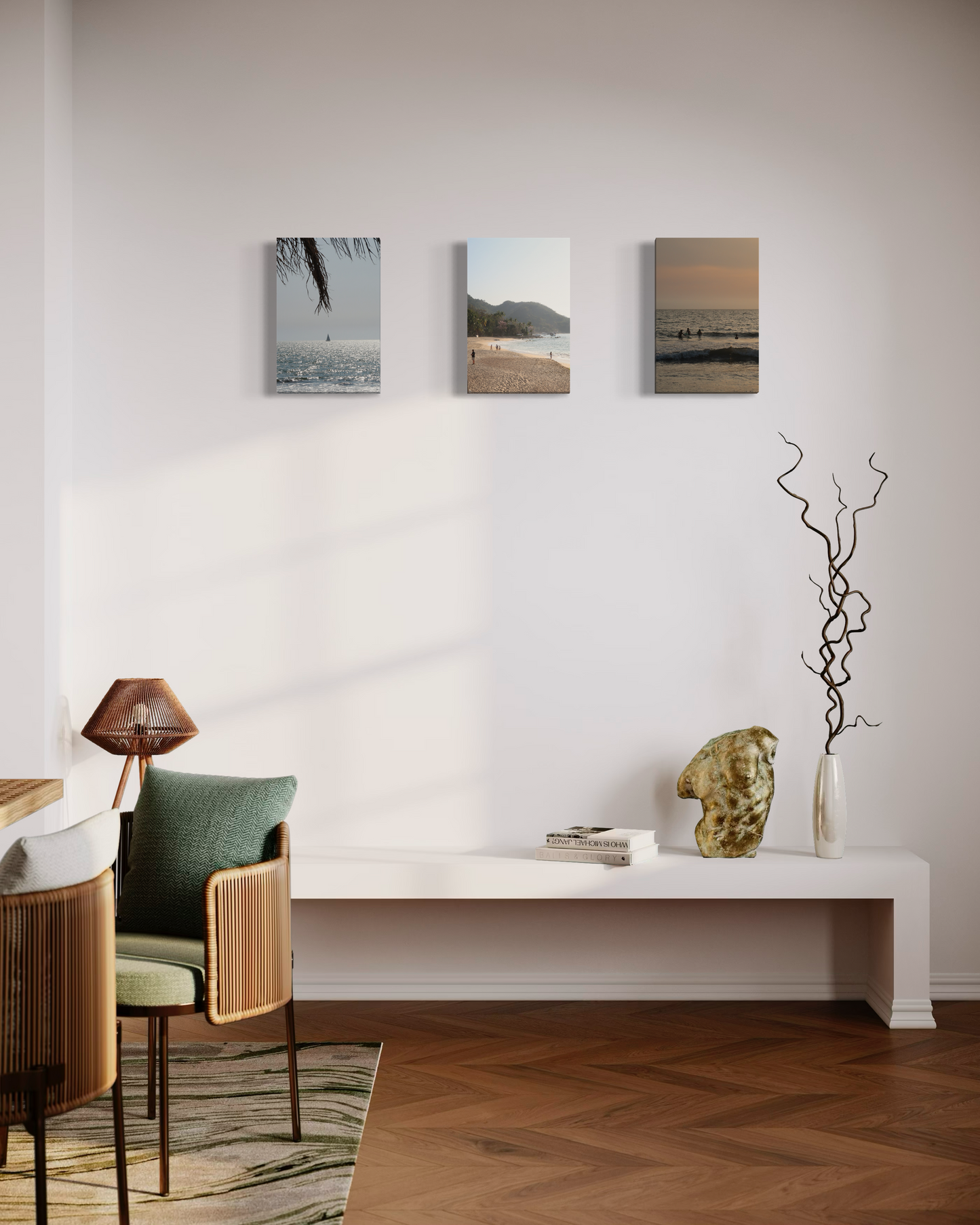 Set de 3 Cuadros Canvas – Vallarta