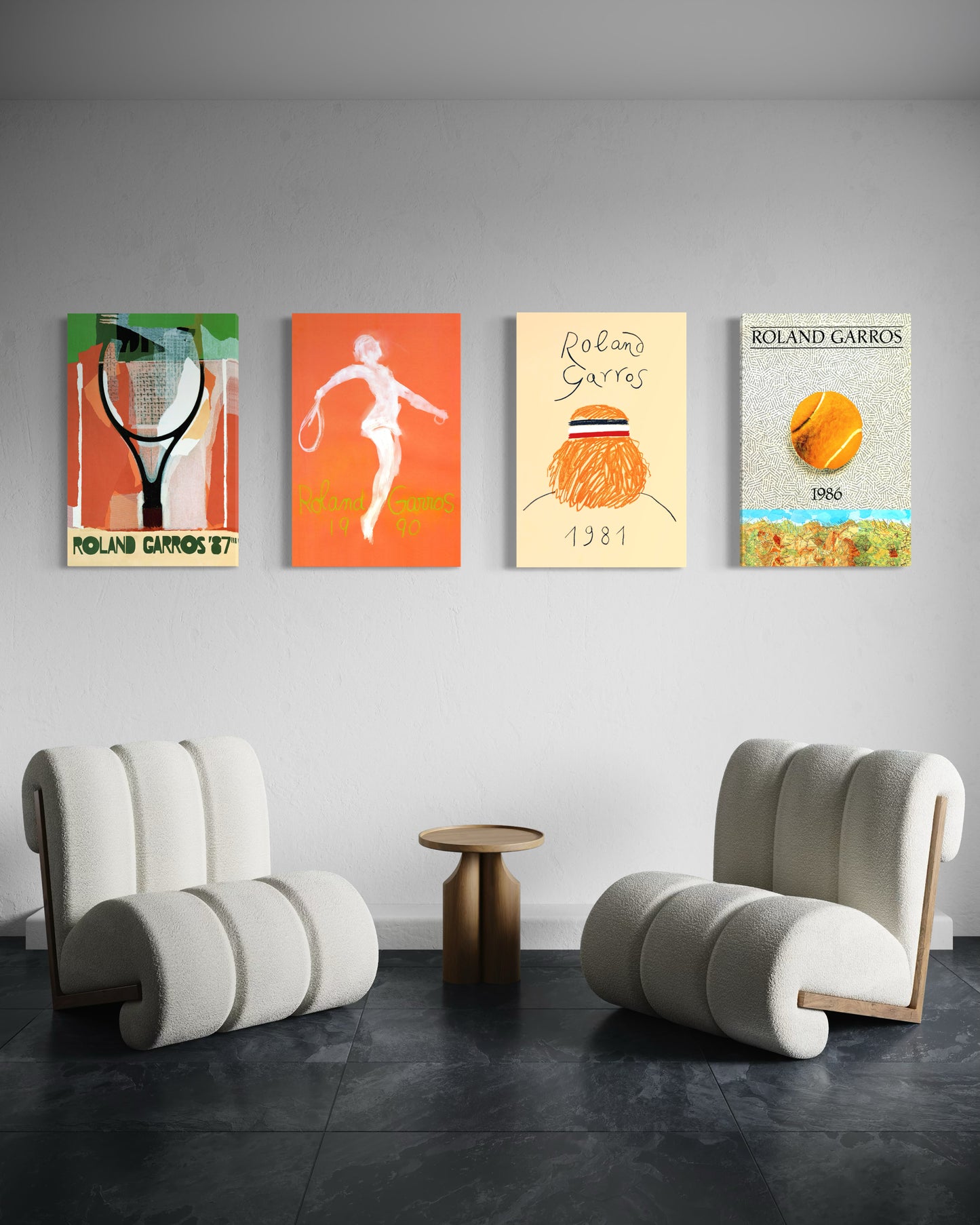 Set de 4 - Roland Garros