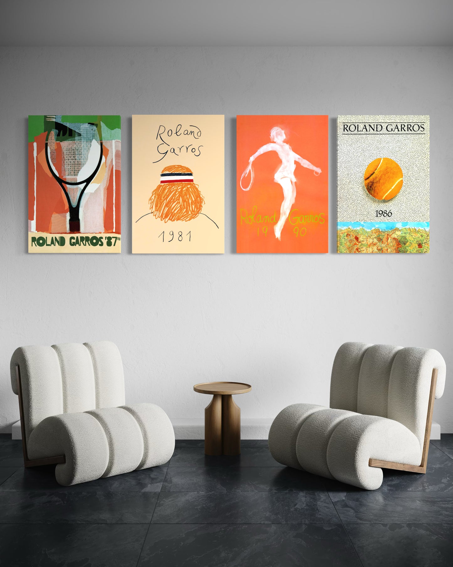 Set de 4 - Roland Garros