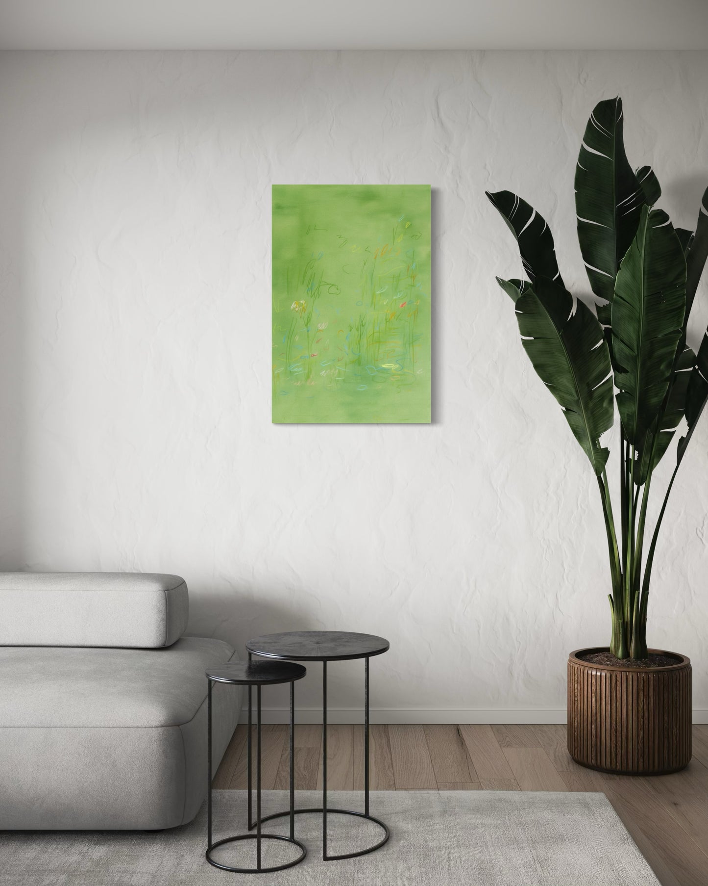 Cuadro Canvas - Floral Green