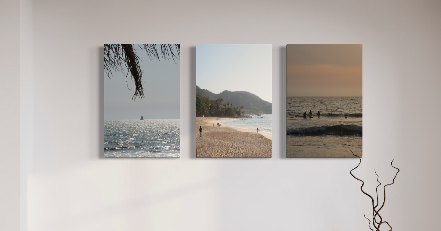 Set de 3 Cuadros Canvas – Vallarta