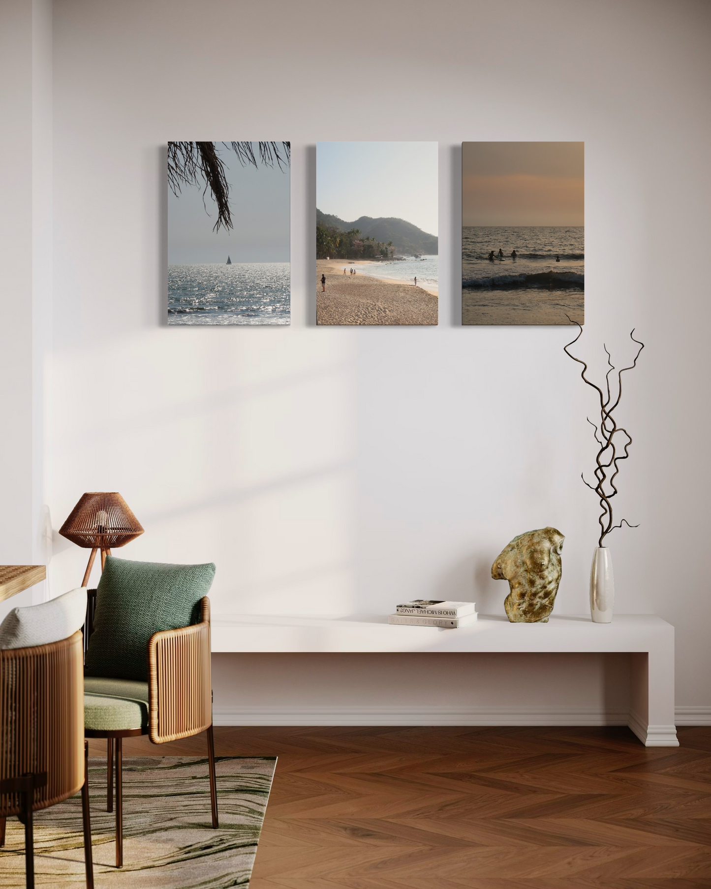 Set de 3 Cuadros Canvas – Vallarta