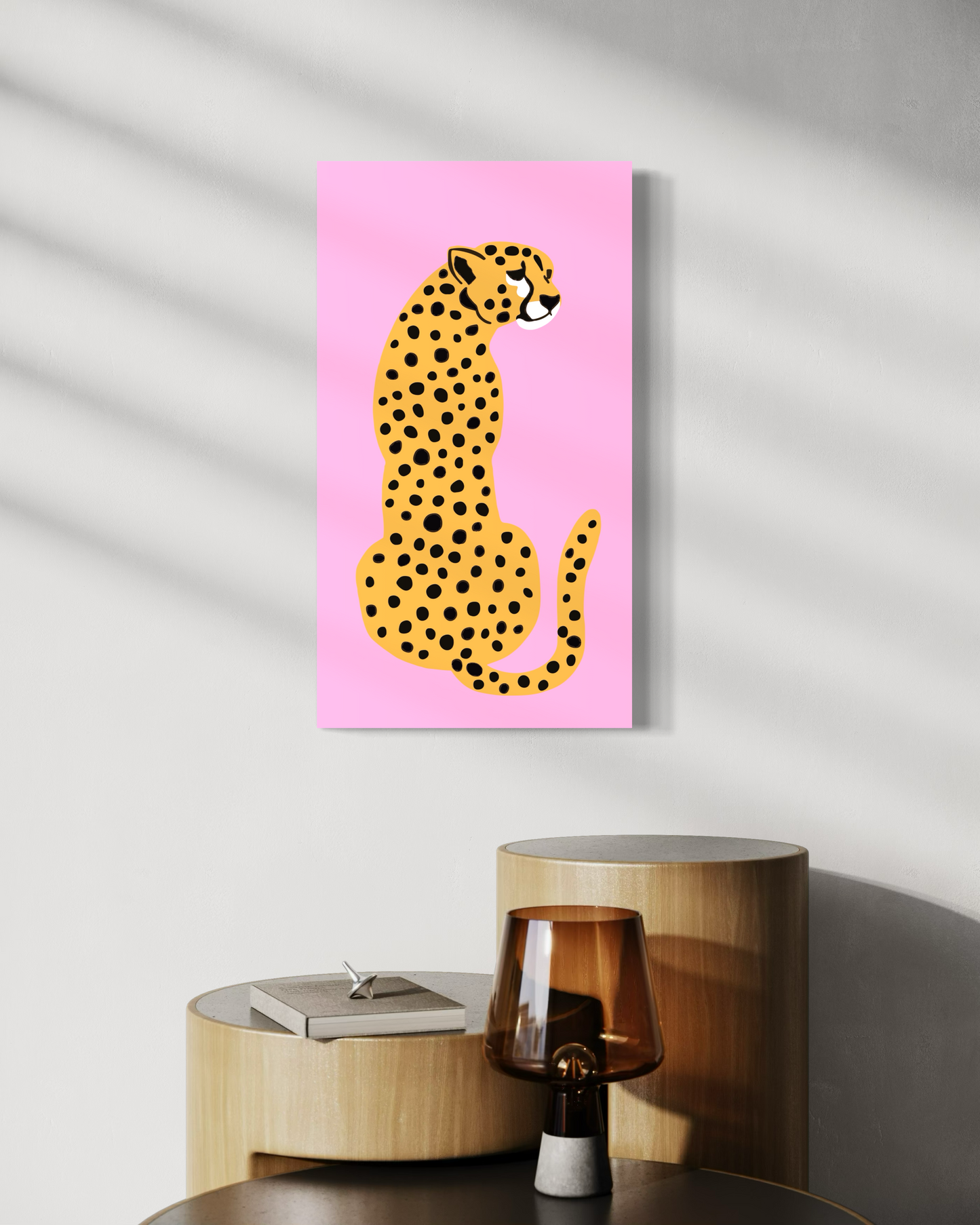 Cuadro Canvas – Pink Cheetah