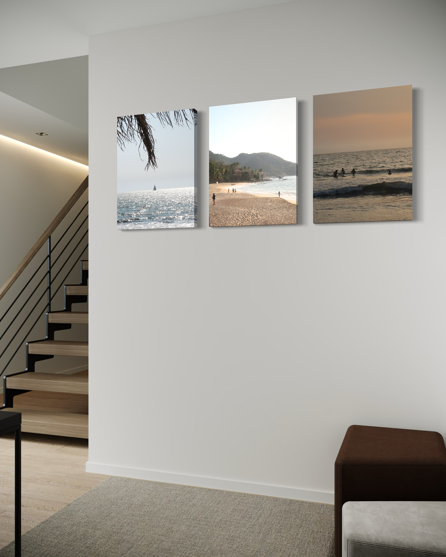 Set de 3 Cuadros Canvas – Vallarta