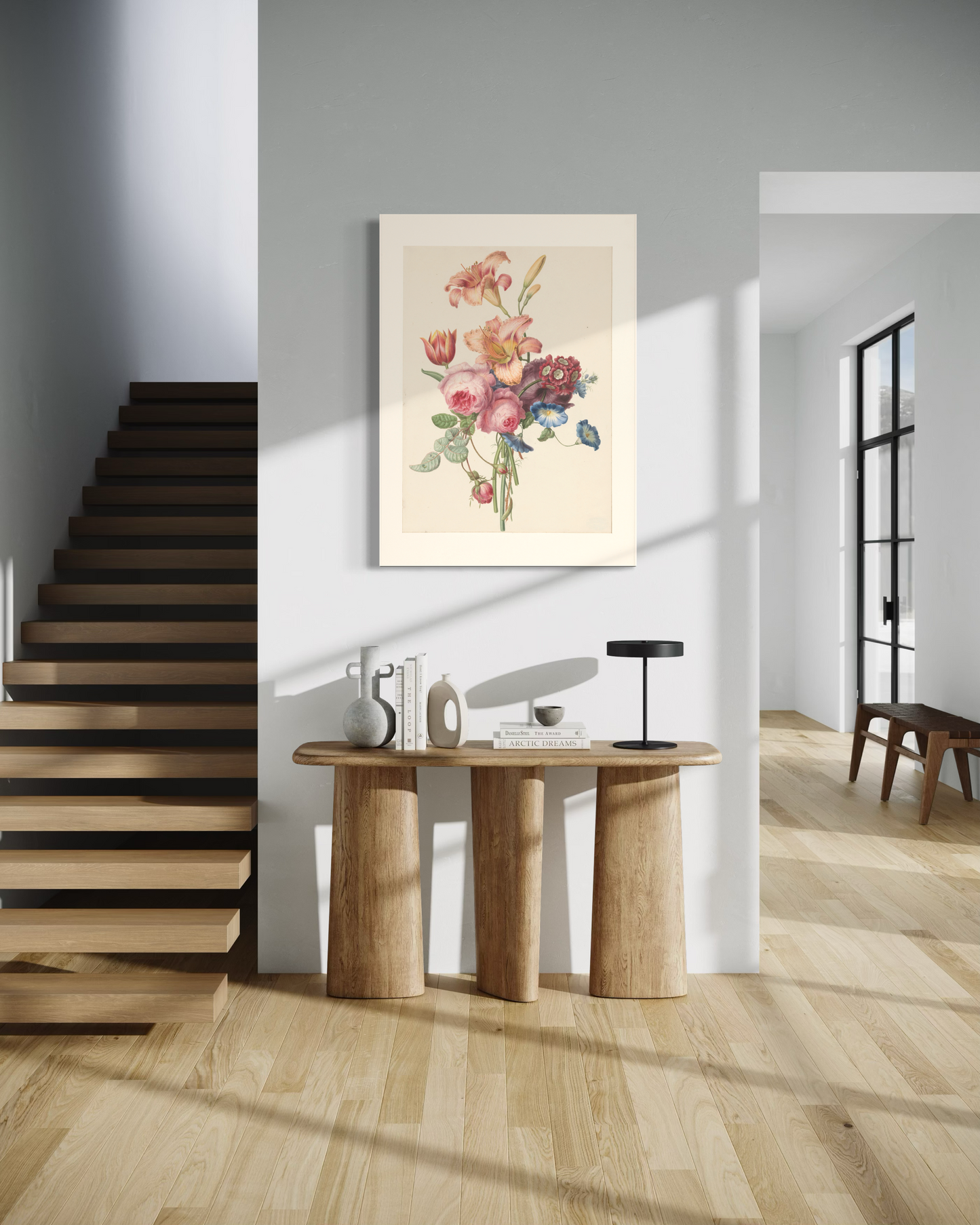 Canvas - Henriëtte Geertruida Knip Bouquet