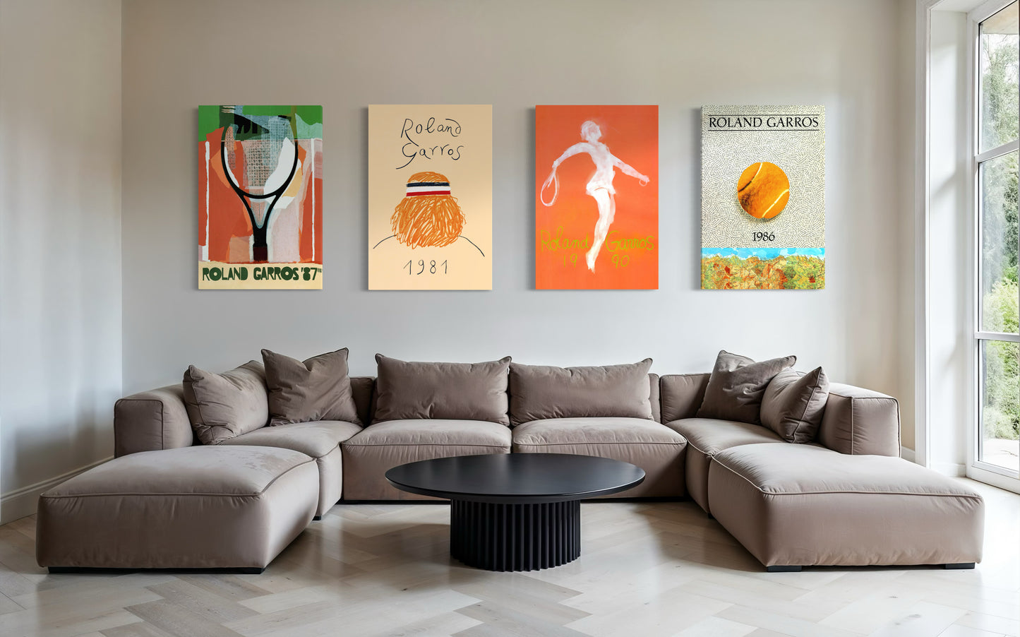 Set de 4 - Roland Garros