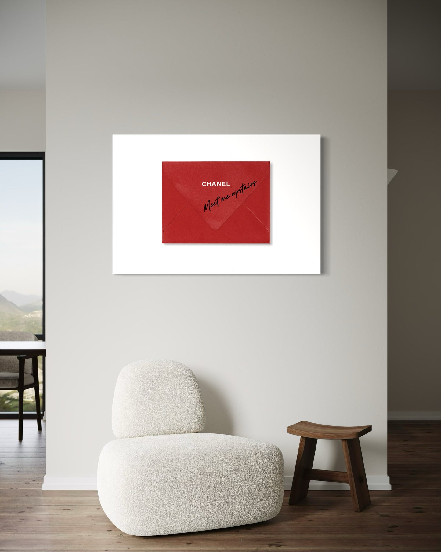 Cuadro Canvas – Carta Chanel