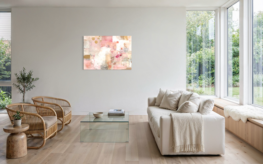 Cuadro Canvas - Pink Abstract