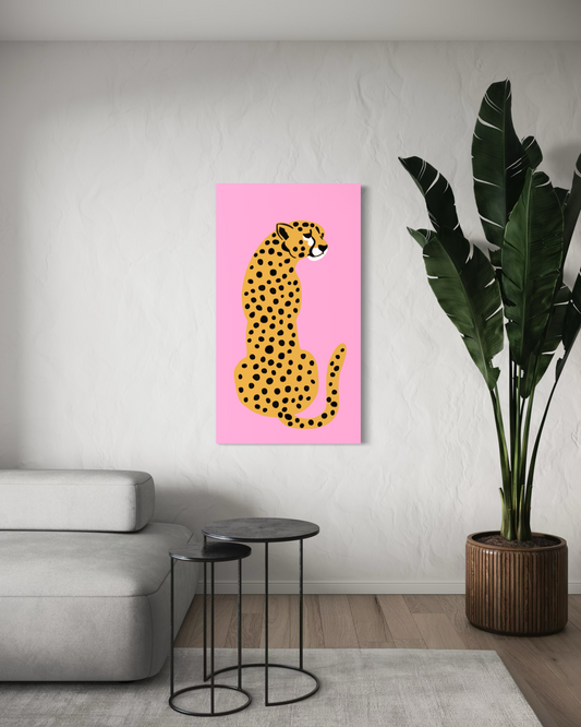 Cuadro Canvas – Pink Cheetah