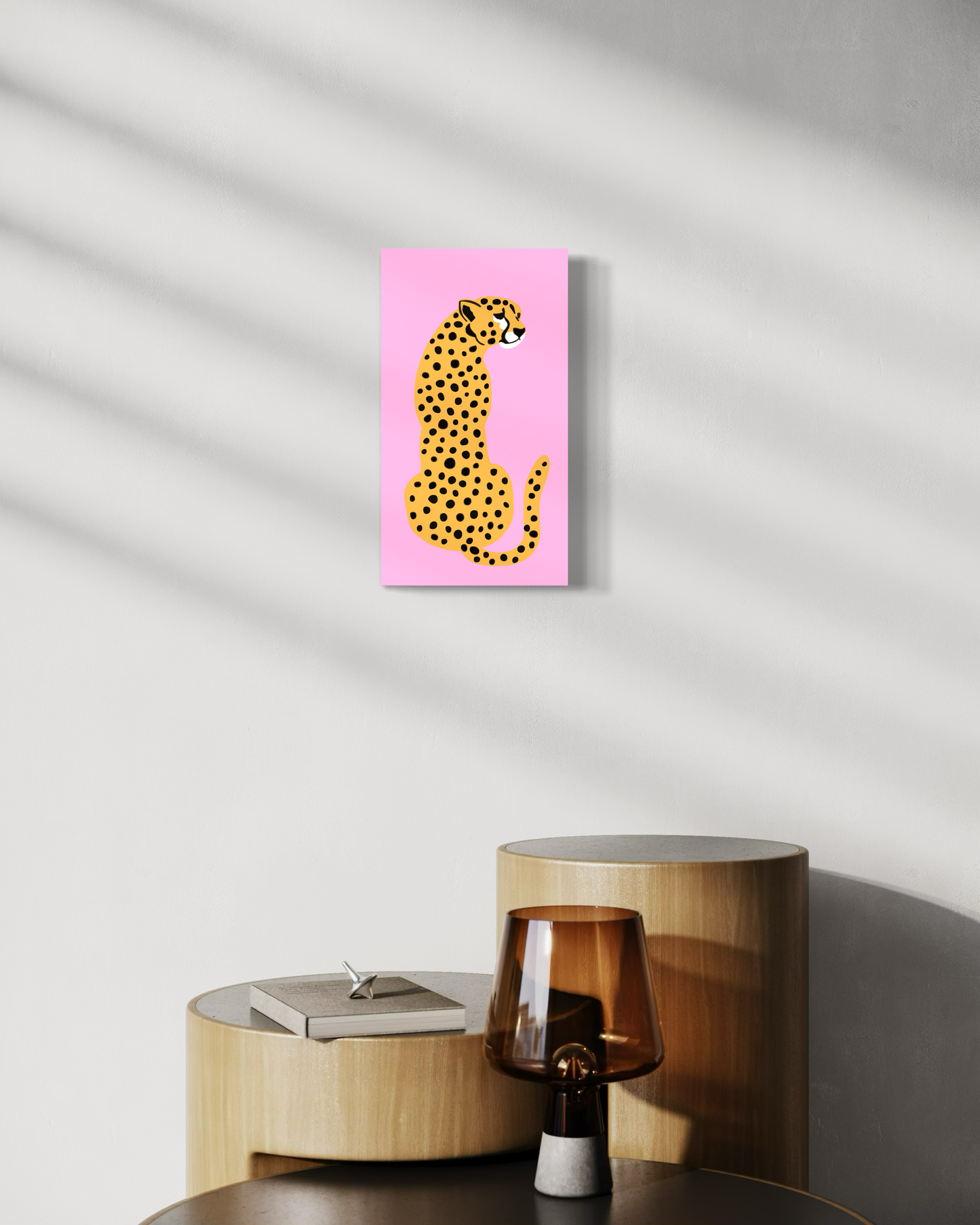 Cuadro Canvas – Pink Cheetah