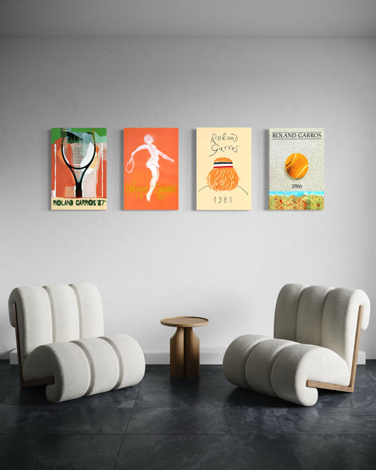 Set de 4 - Roland Garros