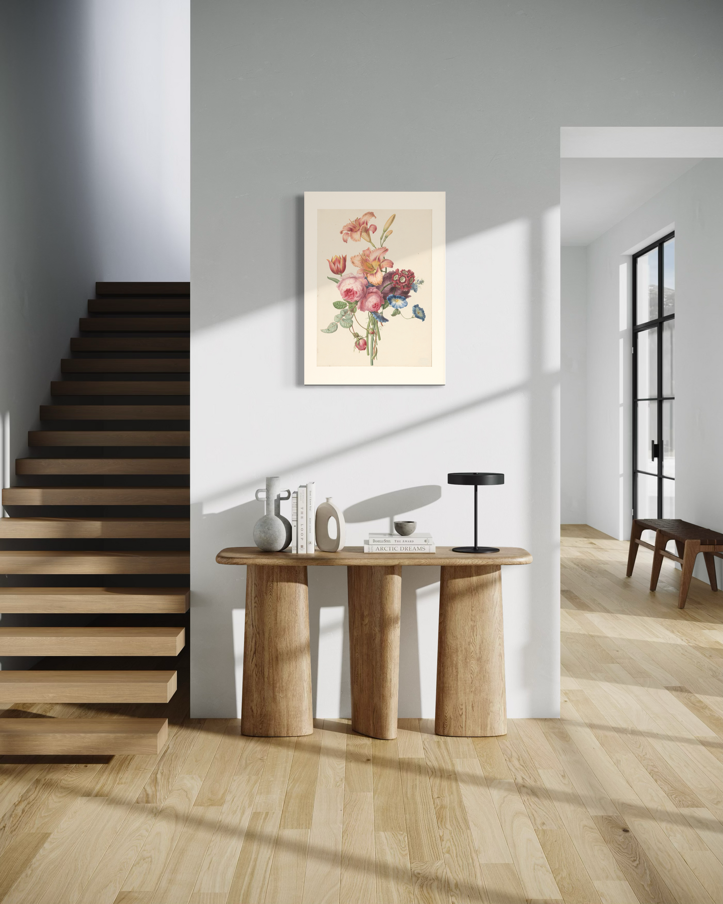 Canvas - Henriëtte Geertruida Knip Bouquet