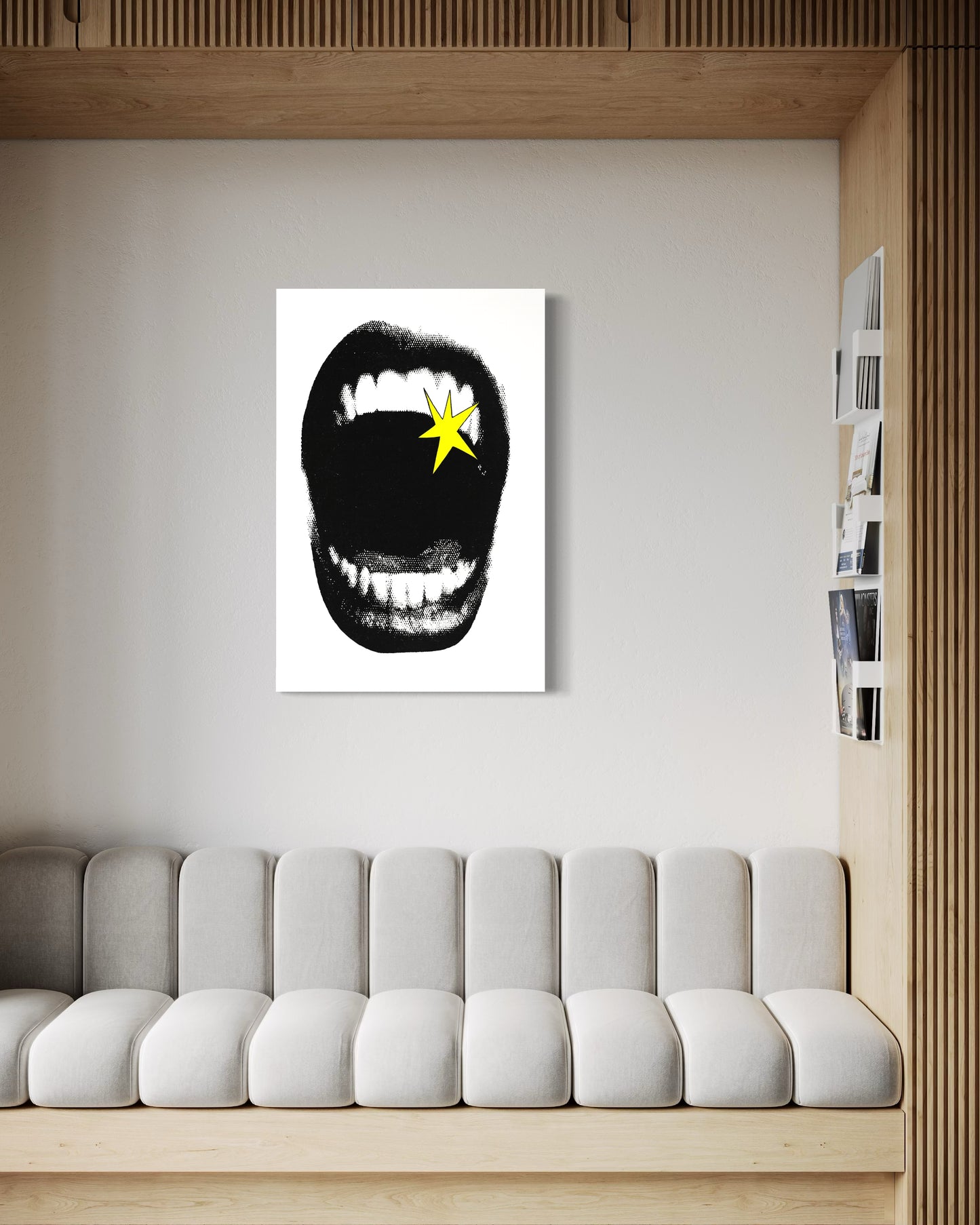 Cuadro Canvas – Flash Smile