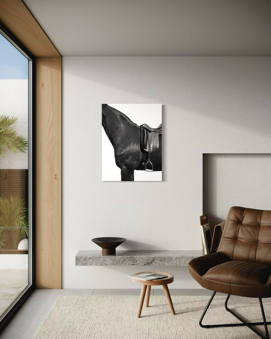 Cuadro Canvas - Caballo B&W