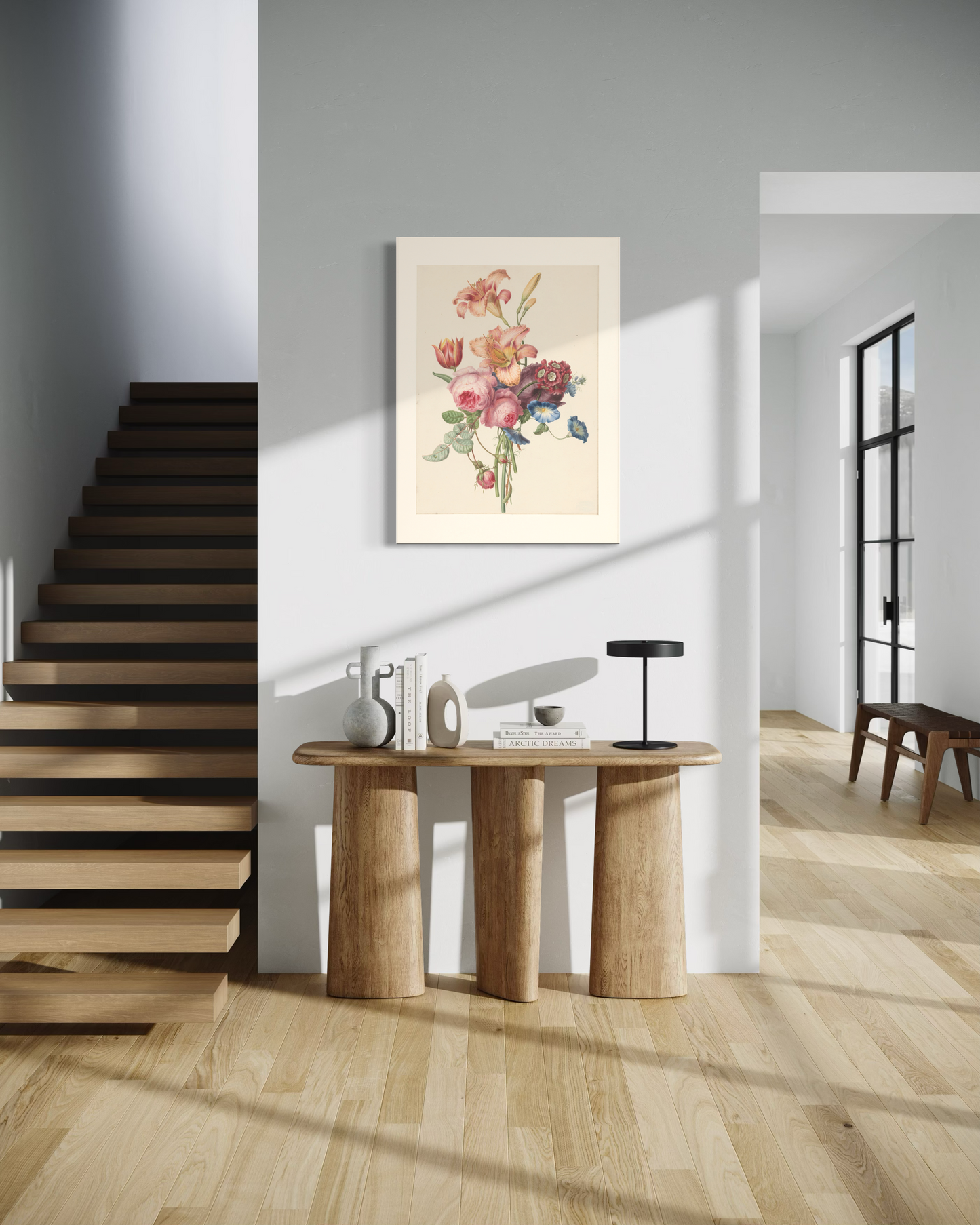 Canvas - Henriëtte Geertruida Knip Bouquet