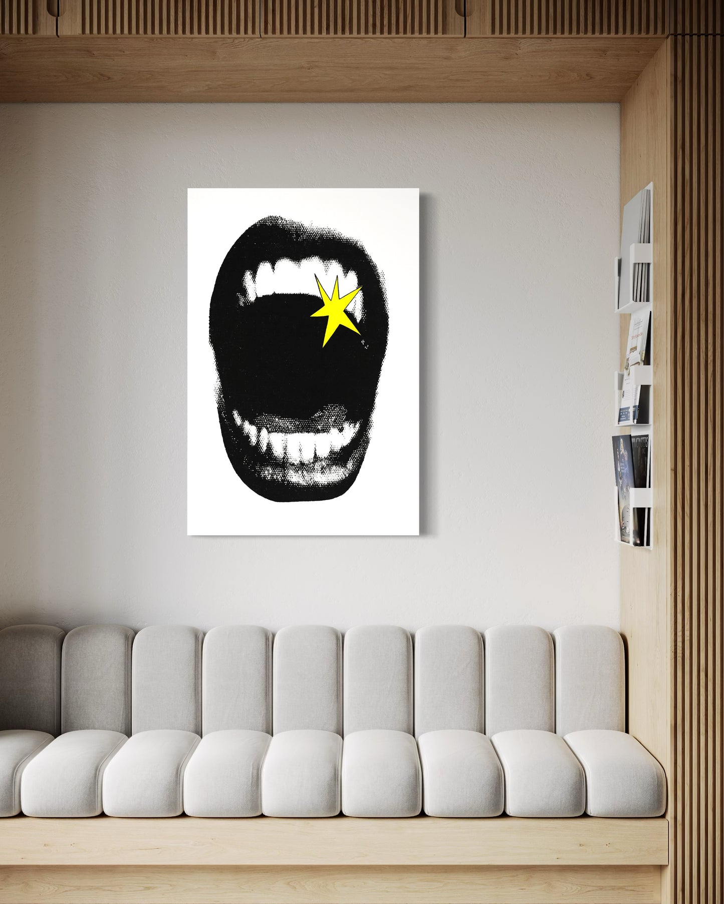 Cuadro Canvas – Flash Smile