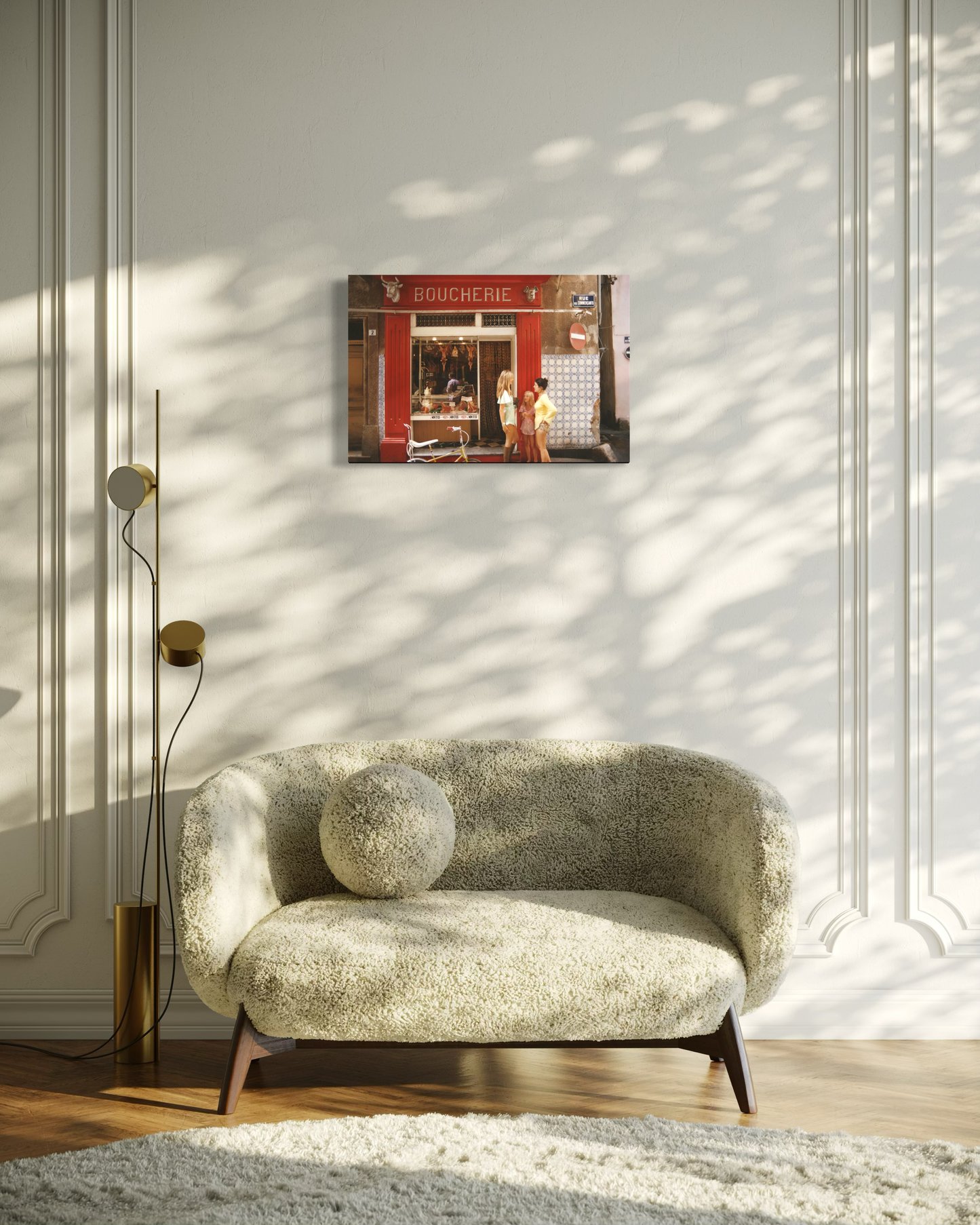 Canvas - Slim aarons Saint-Tropez Boucherie
