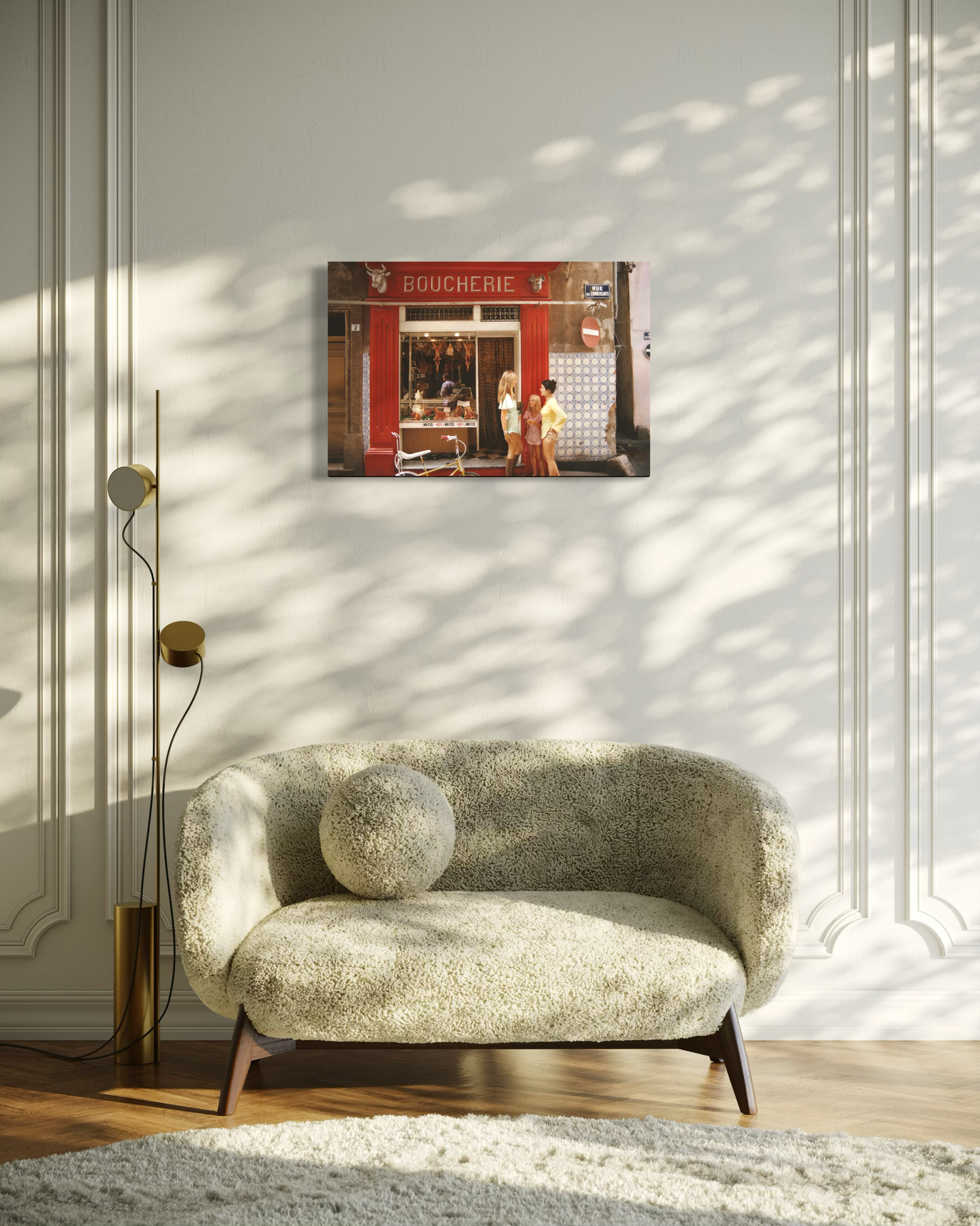 Canvas - Slim aarons Saint-Tropez Boucherie