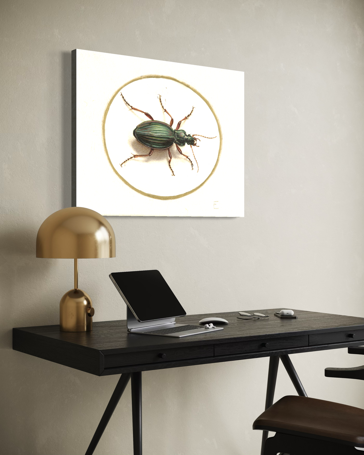 Canvas - Jan Augustin van der Goes Beetle