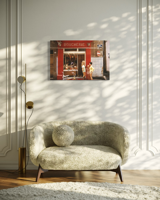 Canvas - Slim aarons Saint-Tropez Boucherie