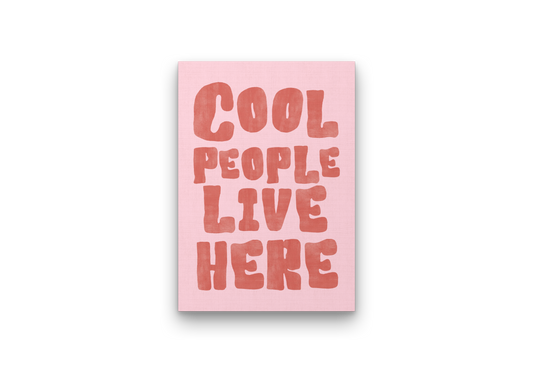 Canvas - Cool People Live Here