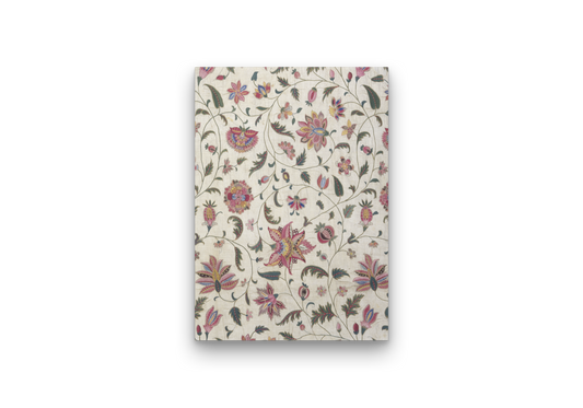 Canvas - Fragment of an Embroidered Coverlet in Asian Fabric
