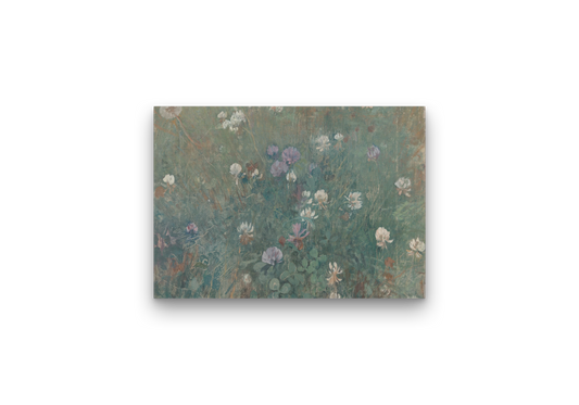 Canvas - Blooming Clover Jac van Looij